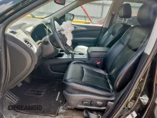 2020 Nissan Pathfinder SL with VIN 5N1DR2CN0LC583632, listed as a Copart auction lot 61704575 with 169,831 mi miles and Salvage title. Bid and sale history available at DreamBid. Image 7.