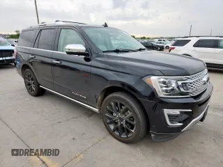 2019 Ford Expedition Platinum with VIN 1FMJU1LTXKEA65217, listed as a Copart auction lot 63632775 with 79,129 mi miles and Clean title. Bid and sale history available at DreamBid. Image 4.