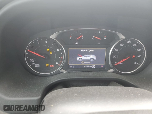 2023 GMC Acadia SLT with VIN 1GKKNULSXPZ148259, listed as a Copart auction lot 51538155 with 4,169 mi miles and Salvage Title. Bid and sale history available at DreamBid. Image 9.