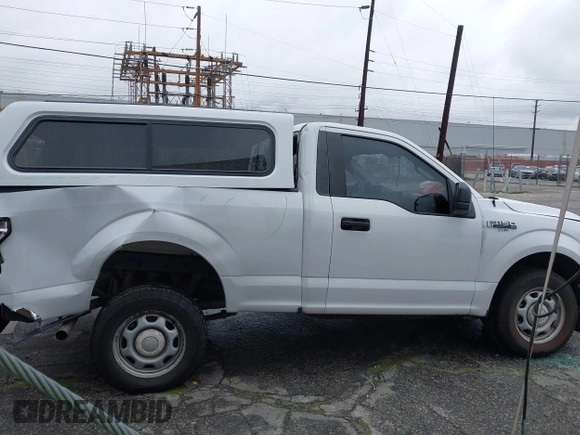 2018 Ford F-150 XL with VIN 1FTMF1CBXJKC83791, listed as a IAAI auction lot 41796119 with 196,611 mi miles. Bid and sale history available at carsss.com. Image 14.