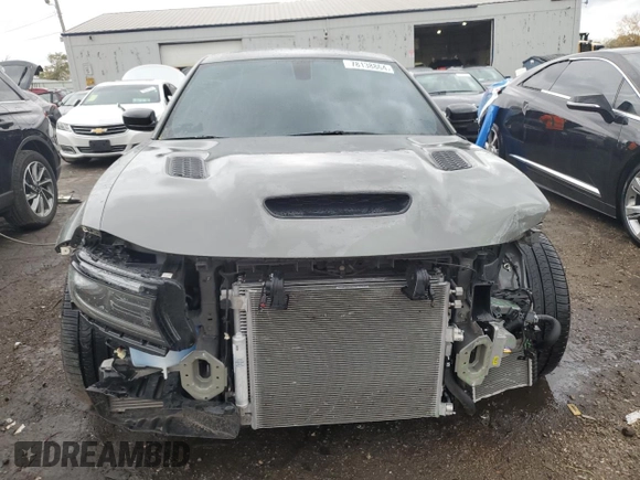 2023 Dodge Charger SRT Hellcat Widebody Jailbreak with VIN 2C3CDXL92PH697315, listed as a Copart auction lot 78138864 with 5,504 mi miles and Salvage Title. Bid and sale history available at carsss.com. Image 5.