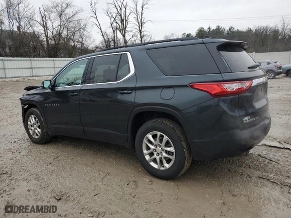 2020 Chevrolet Traverse LT Leather with VIN 1GNEVHKW4LJ255246, listed as a Copart auction lot 80734474 with 86,670 mi miles and Salvage Title. Bid and sale history available at carsss.com. Image 2.