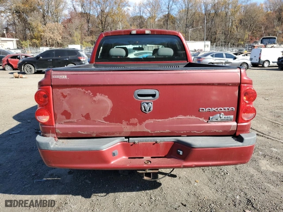 2010 Dodge Dakota Bighorn/Lonestar with VIN 1D7CW3GK1AS234924, listed as a Copart auction lot 79342704 with 98,057 mi miles and Clean Title. Bid and sale history available at carsss.com. Image 6.