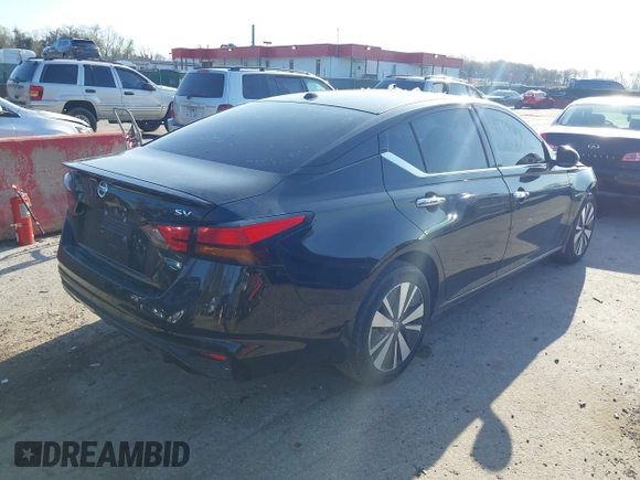 2019 Nissan Altima 2.5 SV with VIN 1N4BL4DV1KC104369, listed as a IAAI auction lot 41933069 with 40,542 mi miles. Bid and sale history available at carsss.com. Image 4.