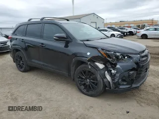 2019 Toyota Highlander SE z VIN 5TDJZRFH2KS963669, wystawiony jako Copart lot #52721595 z przebiegiem 85 366 mil mil oraz Szkoda całkowita • Salvage title. Historia ofert i sprzedaży dostępna na DreamBid. Obrazek 4.