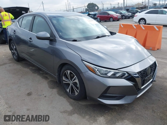 2022 Nissan Sentra SV z VIN 3N1AB8CV9NY211458, wystawiony jako IAAI lot #42131866 z przebiegiem 55 363 mil mil oraz . Historia ofert i sprzedaży dostępna na DreamBid. Obrazek 1.