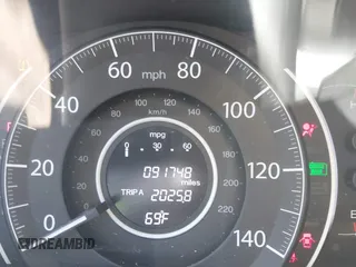 2015 Honda CR-V EX-L with VIN 2HKRM3H7XFH551434, listed as a IAAI auction lot 41859175 with 91,748 mi miles. Bid and sale history available at carsss.com. Image 15.