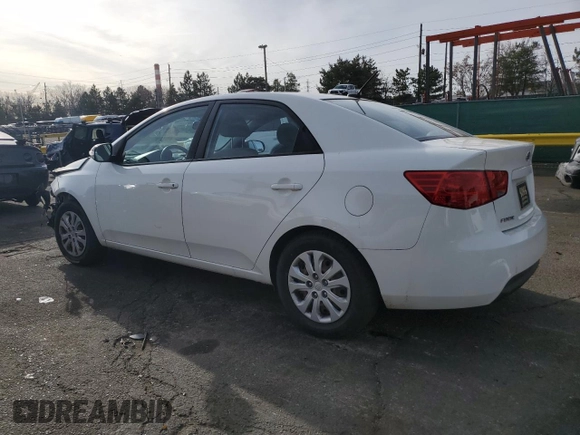 2010 Kia Forte EX with VIN KNAFU4A25A5067989, listed as a Copart auction lot 49691175 with 126,324 mi miles and Salvage Title. Bid and sale history available at carsss.com. Image 2.