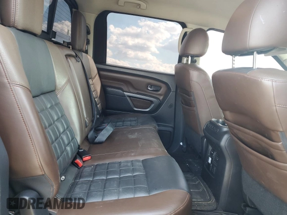 2016 Nissan Titan SV with VIN 1N6BA1F25GN508642, listed as a Copart auction lot 50738195 with 109,527 mi miles and Salvage title. Bid and sale history available at DreamBid. Image 10.