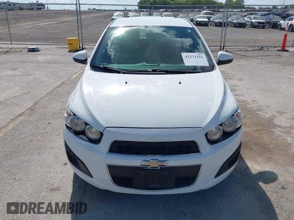 2014 Chevrolet Sonic LS with VIN 1G1JA6SH5E4171729, listed as a IAAI auction lot 42271221 with 58,117 mi miles and . Bid and sale history available at DreamBid. Image 6.