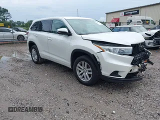 2015 Toyota Highlander LE Plus z VIN 5TDZKRFH0FS063060, wystawiony jako IAAI lot #42365782 z przebiegiem 157 982 mil mil oraz . Historia ofert i sprzedaży dostępna na DreamBid. Obrazek 1.