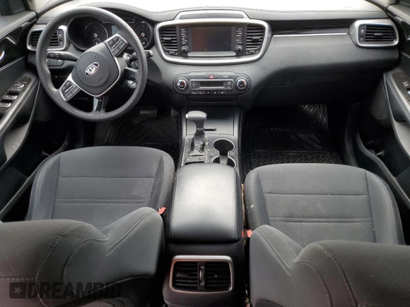 2019 Kia Sorento S with VIN 5XYPG4A51KG573210, listed as a Copart auction lot 49276015 with 100,989 mi miles and Salvage Title. Bid and sale history available at carsss.com. Image 8.