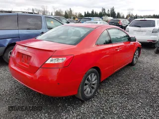 2009 Honda Civic Cpe EX with VIN 2HGFG12869H538405, listed as a IAAI auction lot 41603096 with 131,087 mi miles. Bid and sale history available at carsss.com. Image 4.