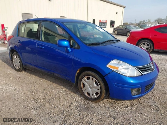 2012 Nissan Versa S with VIN 3N1BC1CP2CK284357, listed as a IAAI auction lot 41911223 with 164,806 mi miles. Bid and sale history available at carsss.com. Image 1.