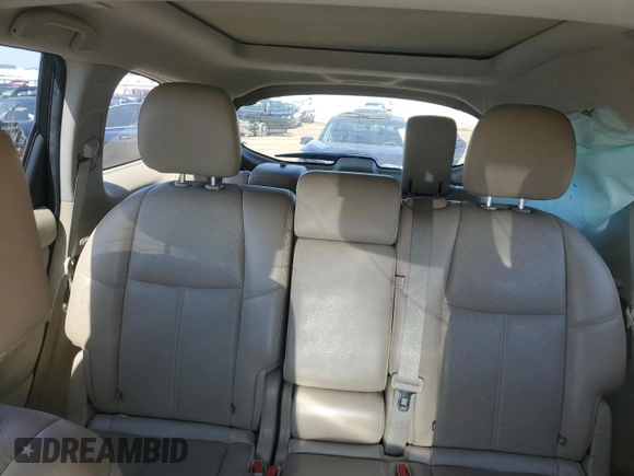 2014 Nissan Pathfinder Platinum with VIN 5N1AR2MM0EC708740, listed as a Copart auction lot 58331805 with Not provided miles and Salvage title. Bid and sale history available at DreamBid. Image 10.