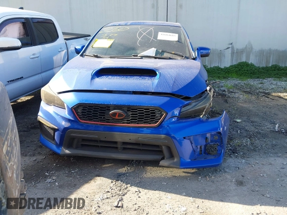 2020 Subaru WRX with VIN JF1VA1A6XL9830888, listed as a IAAI auction lot 41684685 with 56,855 mi miles. Bid and sale history available at carsss.com. Image 12.
