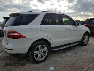 2013 Mercedes-Benz M 350 with VIN 4JGDA5JB1DA153123, listed as a Copart auction lot 87493584 with 176,255 mi miles and Clean Title. Bid and sale history available at DreamBid. Image 3.
