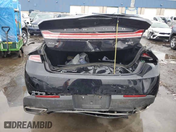 2019 Lincoln MKZ Standard with VIN 3LN6L5A91KR623587, listed as a Copart auction lot 43203785 with 31,521 mi miles and Clean Title. Bid and sale history available at carsss.com. Image 6.