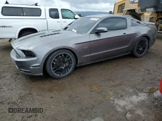 2013 Ford Mustang GT with VIN 1ZVBP8CF2D5284482, listed as a Copart auction lot 50600795 with 97,731 mi miles and Salvage Title. Bid and sale history available at carsss.com. Image 1.