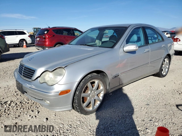 2003 Mercedes-Benz C 230 Kompressor with VIN WDBRF40J03F431153, listed as a Copart auction lot 77974874 with Not Provided miles and Clean Title. Bid and sale history available at DreamBid. Image 1.