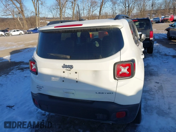 2021 Jeep Renegade Limited with VIN ZACNJDD15MPM23814, listed as a IAAI auction lot 41365411 with 51,349 mi miles and . Bid and sale history available at DreamBid. Image 16.