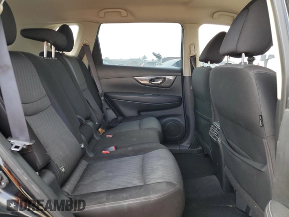 2017 Nissan Rogue SV with VIN JN8AT2MT3HW402720, listed as a Copart auction lot 46902295 with 147,460 mi miles and Salvage Title. Bid and sale history available at carsss.com. Image 12.