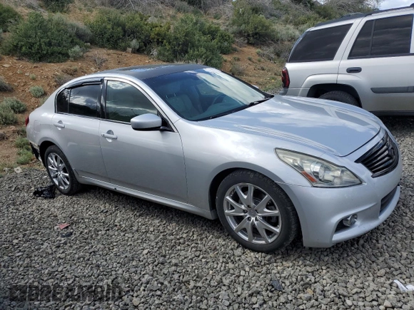 2011 Infiniti G37 x z VIN JN1CV6AR9BM352751, wystawiony jako Copart lot #56555135 z przebiegiem 154 366 mil mil oraz Szkoda całkowita • Salvage title. Historia ofert i sprzedaży dostępna na DreamBid. Obrazek 4.