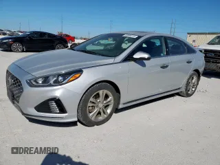 2018 Hyundai Sonata SEL with VIN 5NPE34AF0JH666237, listed as a Copart auction lot 49895215 with 53,610 mi miles and Salvage Title. Bid and sale history available at DreamBid. Image 1.