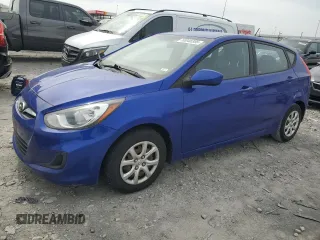 2014 Hyundai Accent GS with VIN KMHCT5AE5EU183029, listed as a Copart auction lot 50048305 with 142,692 mi miles and Salvage Title. Bid and sale history available at carsss.com. Image 1.