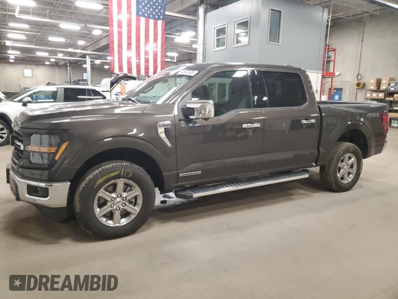 2024 Ford F-150 XLT with VIN 1FTFW3LDXRFA84668, listed as a Copart auction lot 54845505 with 7,068 mi miles and Salvage Title. Bid and sale history available at carsss.com. Image 1.