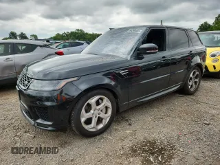 2019 Land Rover Range Rover Sport HSE with VIN SALWR2RV9KA845302, listed as a Copart auction lot 64290465 with 89,007 mi miles and Salvage title. Bid and sale history available at DreamBid. Image 1.