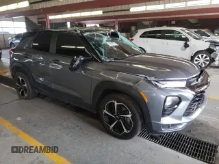 2021 Chevrolet TrailBlazer RS with VIN KL79MTSL7MB152112, listed as a Copart auction lot 55868833 with 26,304 mi miles. Bid and sale history available at carsss.com. Image 4.