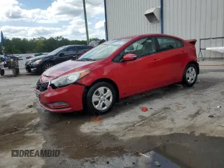 2015 Kia Forte LX with VIN KNAFX4A66F5436702, listed as a Copart auction lot 51938895 with 122,611 mi miles and Salvage Title. Bid and sale history available at carsss.com. Image 1.