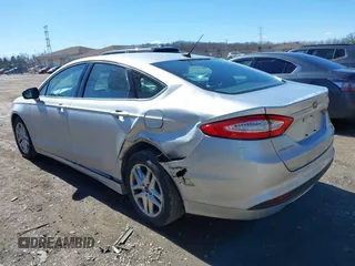 2015 Ford Fusion SE with VIN 1FA6P0H75F5123303, listed as a IAAI auction lot 41853439 with 152,825 mi miles. Bid and sale history available at carsss.com. Image 3.