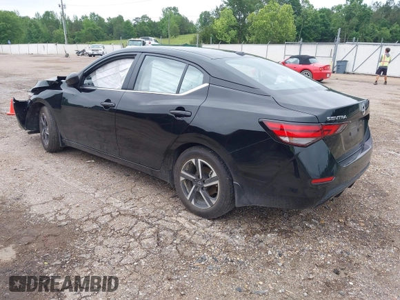 2024 Nissan Sentra SV with VIN 3N1AB8CV4RY204410, listed as a IAAI auction lot 42216000 with 33,893 mi miles and . Bid and sale history available at DreamBid. Image 3.