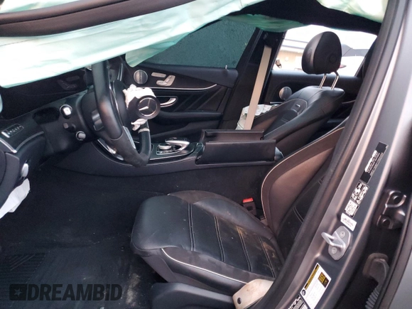 2018 Mercedes-Benz E-Class AMG E 63 S with VIN WDDZF8KB9JA452520, listed as a Copart auction lot 83846434 with 0 mi miles and Salvage Title. Bid and sale history available at carsss.com. Image 7.