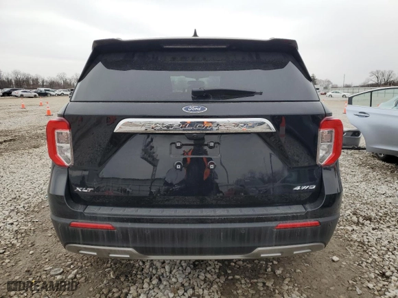 2023 Ford Explorer XLT with VIN 1FMSK8DHXPGA85993, listed as a Copart auction lot 48396125 with 3,238 mi miles and Clean Title. Bid and sale history available at carsss.com. Image 6.