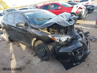 2017 Subaru Impreza with VIN 4S3GTAA68H3734393, listed as a IAAI auction lot 40961793 with 75,235 mi miles. Bid and sale history available at carsss.com. Image 1.