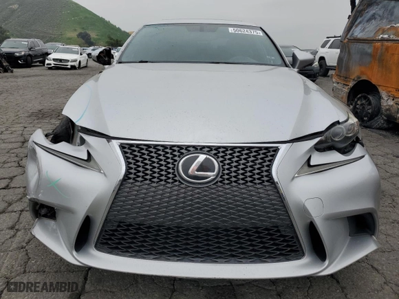 2015 Lexus IS 250 with VIN JTHBF1D21F5051199, listed as a Copart auction lot 50624375 with 110213 miles and Salvage Title. Bid and sale history available at carsss.com. Image 5.