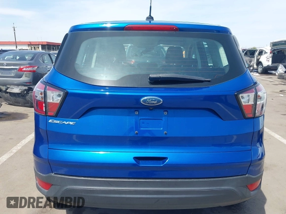 2017 Ford Escape S with VIN 1FMCU0F72HUE87370, listed as a IAAI auction lot 41972867 with 148,587 mi miles. Bid and sale history available at carsss.com. Image 17.