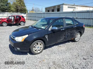2008 Ford Focus SE with VIN 1FAHP35N08W191020, listed as a Copart auction lot 54902305 with 146,232 mi miles and Salvage Title. Bid and sale history available at carsss.com. Image 1.