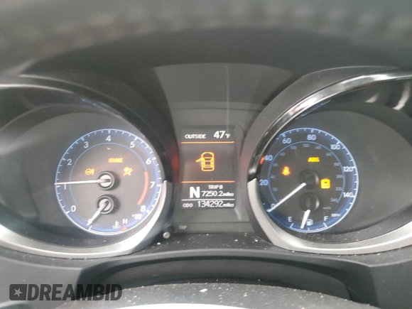 2016 Toyota Corolla L with VIN 5YFBURHE6GP553477, listed as a Copart auction lot 48916335 with 134,292 mi miles and Salvage Title. Bid and sale history available at DreamBid. Image 9.