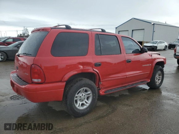 2001 Dodge Durango z VIN 1B4HS28N41F514423, wystawiony jako Copart lot #45589335 z przebiegiem 52 124 mil mil oraz Szkoda całkowita • Salvage title. Historia ofert i sprzedaży dostępna na DreamBid. Obrazek 3.