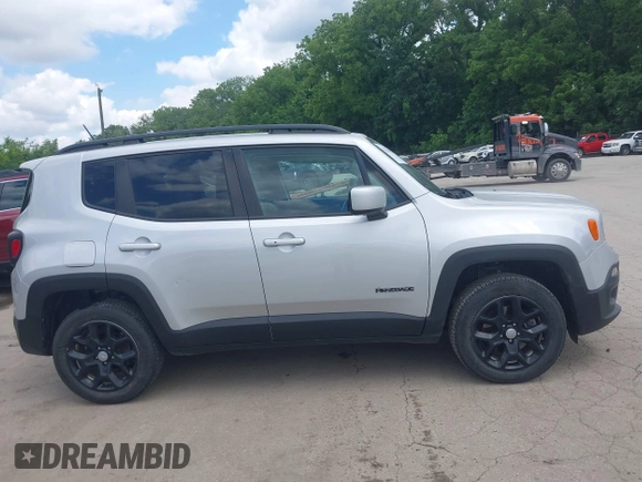 2017 Jeep Renegade Latitude with VIN ZACCJBBB6HPF68571, listed as a IAAI auction lot 42310442 with 66,419 mi miles and . Bid and sale history available at DreamBid. Image 14.