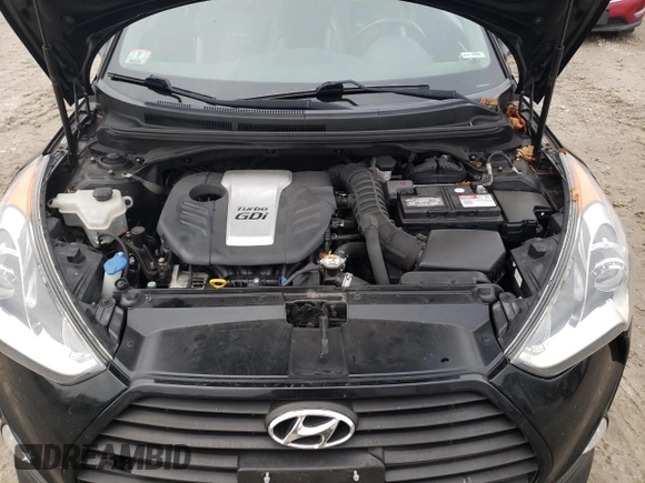 2015 Hyundai Veloster Turbo with VIN KMHTC6AE3FU232834, listed as a Copart auction lot 76071403 with 173,259 mi miles. Bid and sale history available at carsss.com. Image 11.