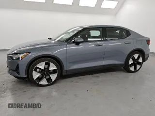 2023 Polestar 2 with VIN YSMED3KAXPL120998, listed as a Copart auction lot 52227355 with 47,863 mi miles and Salvage Title. Bid and sale history available at carsss.com. Image 1.