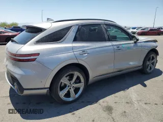 2023 Genesis GV70 2.5T with VIN KMUMADTB6PU096459, listed as a Copart auction lot 60824135 with 29,743 mi miles and Salvage title. Bid and sale history available at DreamBid. Image 3.