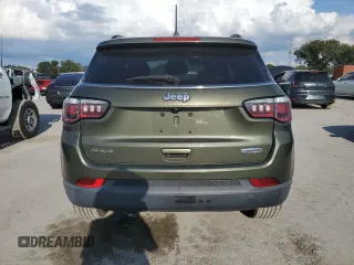 2018 Jeep Compass Latitude with VIN 3C4NJDBB7JT231278, listed as a Copart auction lot 72057934 with 54,039 mi miles and Salvage Title. Bid and sale history available at DreamBid. Image 6.