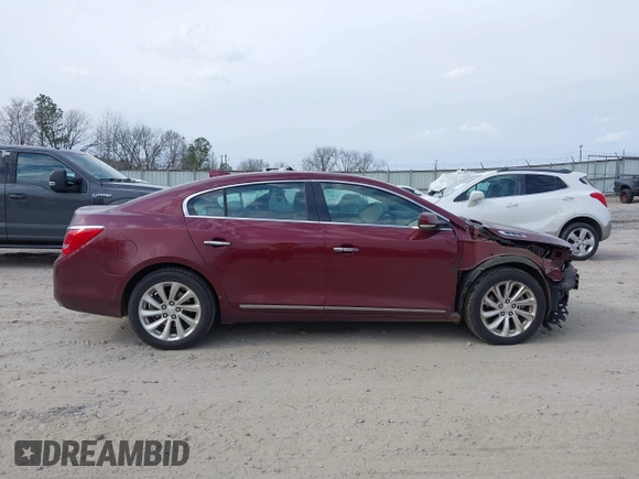 2015 Buick LaCrosse Leather with VIN 1G4GB5G36FF343550, listed as a IAAI auction lot 41623472 with 166,912 mi miles and . Bid and sale history available at DreamBid. Image 14.