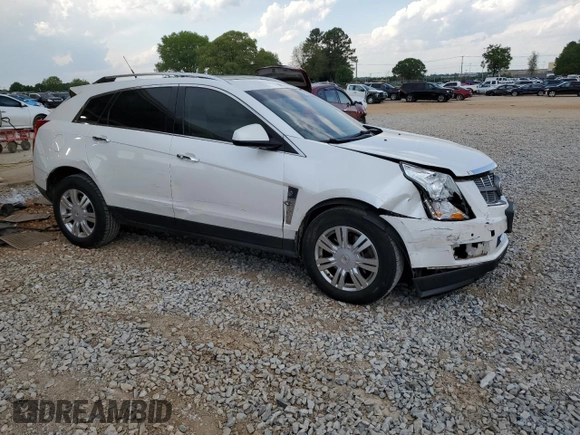 2011 Cadillac SRX Luxury Collection with VIN 3GYFNAEY9BS625888, listed as a Copart auction lot 52813975 with 187,593 mi miles and Salvage Title. Bid and sale history available at carsss.com. Image 4.